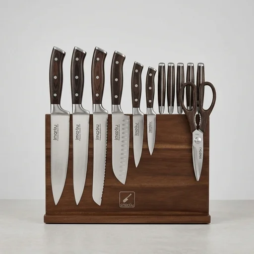 imarku 14-Piece Knife Block Set