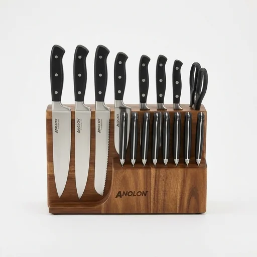 Anolon Foodie 15 Piece Knife Block Set
