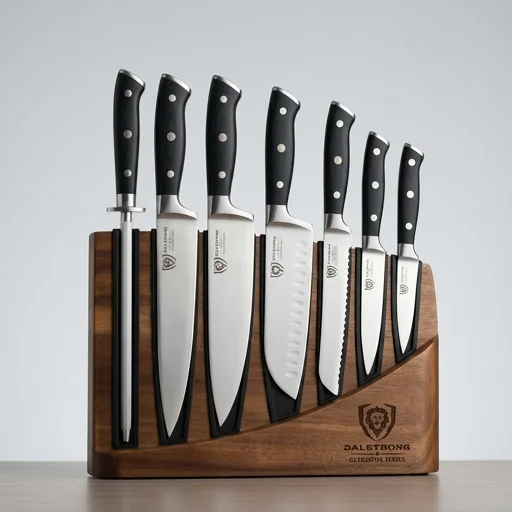 Dalstrong Gladiator Series 7-Piece Knife Block Set